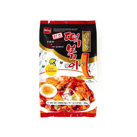 Fzn Sindangdong Tteocbbokki with sauce 12/550g 신당동 떡볶이