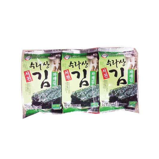 Seasoned Laver (Saeng-Parae Gui Gim) 24/3/4g 생파래 구이김(도시락)