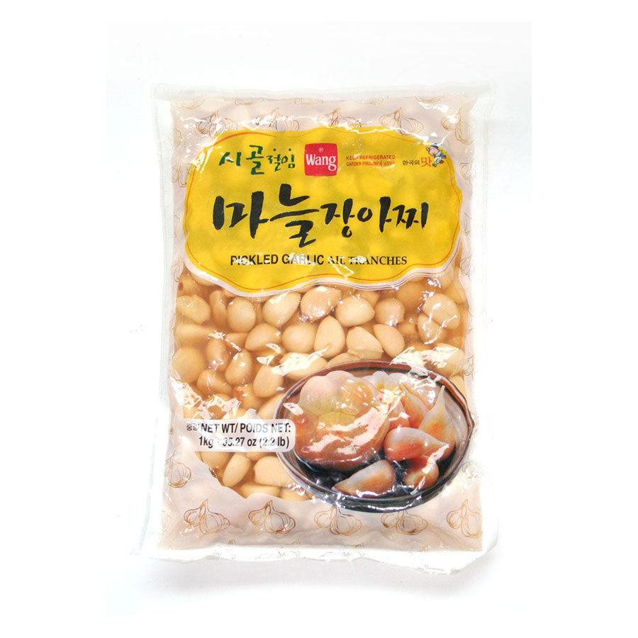 09753 시골 마늘장아찌(한국제조) 12/1kg (C)PICKLED GARLIC(PEELED)