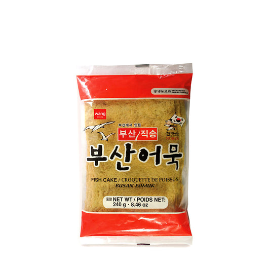 13337 부산어묵 사각(6pcs) 24/240g HAEYANG FZN FISH CAKE(BUSAN), 6PCS