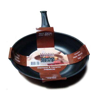 Al. Diamond Wok(30cm) 10P세프쿡 다이아몬드 궁중팬