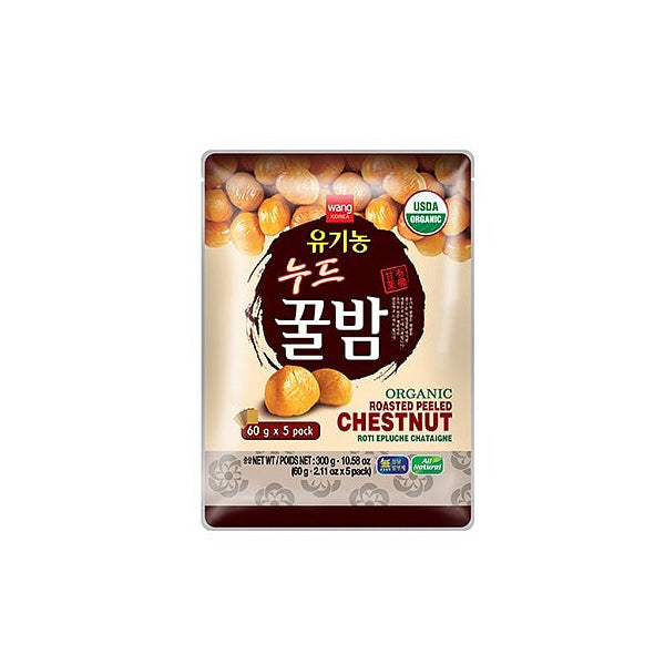 Roasted Peeled Chestnut(M) 30/5/60g 유기농 누드 꿀밤(멀티)