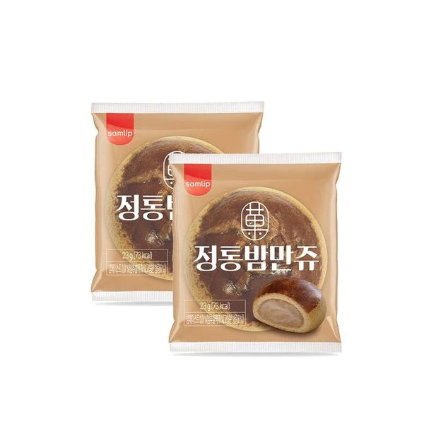 Fzn Chestnut Flv. Bread(Manjyu)(50P)  정통 밤맛 만주