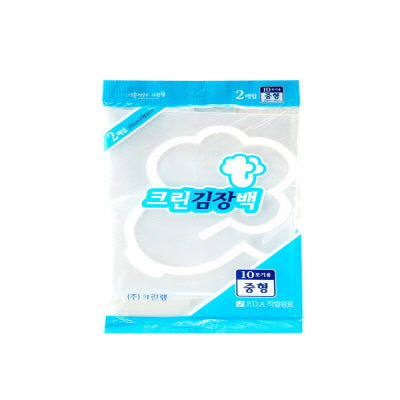 Plastic Bag(M) 100/2ea 크린랲 크린 김장백(중) 10포기용