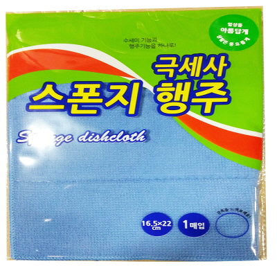 Éponge de cuisine en microfibre 40/1p 극세사 스폰지행주