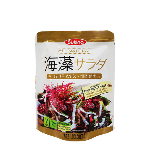 Fzn Seasoned Seaweed Mix 30/20g 냉동 해초 샐러드