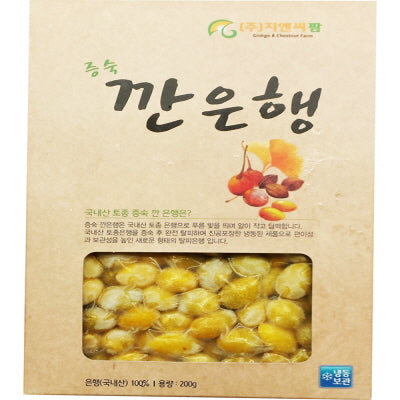 30435 (주)지엔씨팜 증숙 깐은행 12/200g GNC FZN SHELLED GINKO NUT