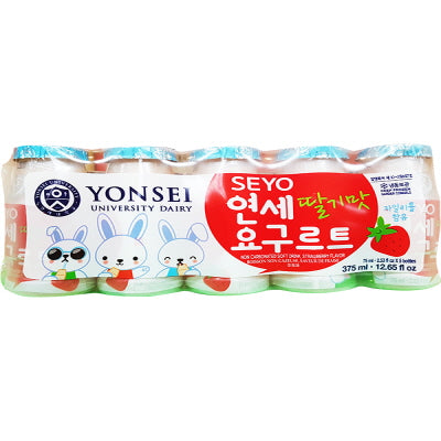 Fzn Soft Yonsei Yogurt(Strawberry) 8/5/75ml 연세 요구르트 세요( 딸기)
