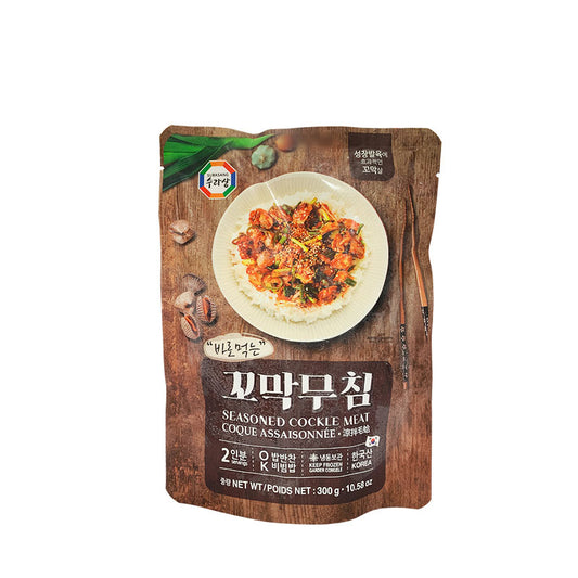 33097 : 꼬막무침 : 20/300g : FZN SEASONED COCKLE MEAT