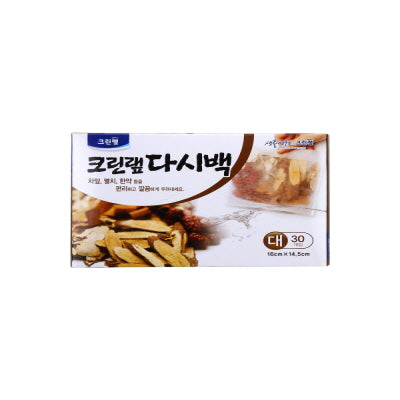 Single-Use Tea Filter Bag(L) 20/30ea 크린랲(다시백)