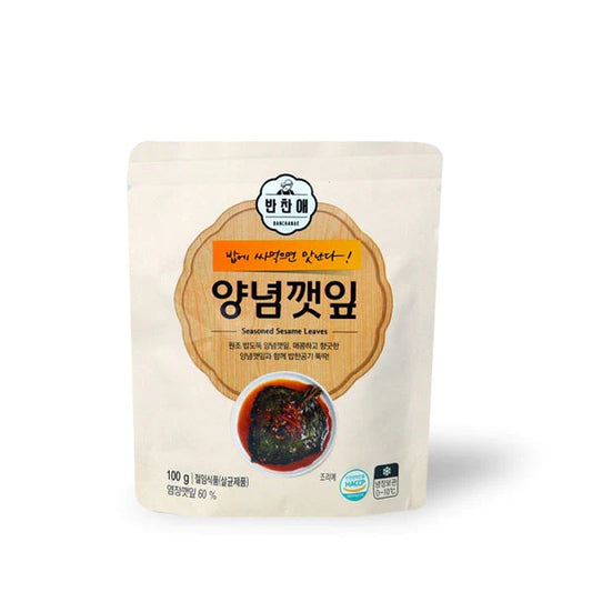 34282 : 반찬애/양념깻잎 : 20/100g : SEASONED PERRILLA LEAVES