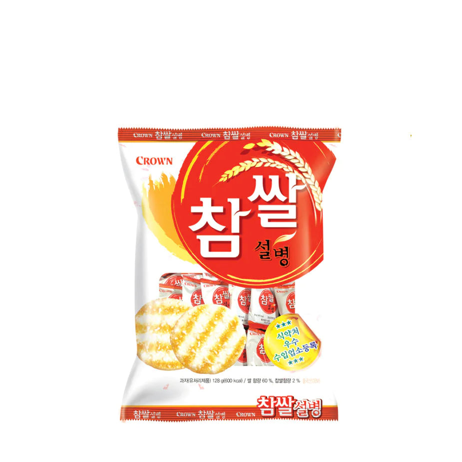 CRB186 : 참쌀설병 20/128g : CHAMSSAL RICE CRACKER