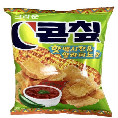 Corn Chip(Mexican Jalapeno) 12/118g 콘칩 핫멕시칸 할라피뇨맛