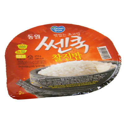 Cooked Sticky Rice 12/210g 쎈쿡 찰진밥