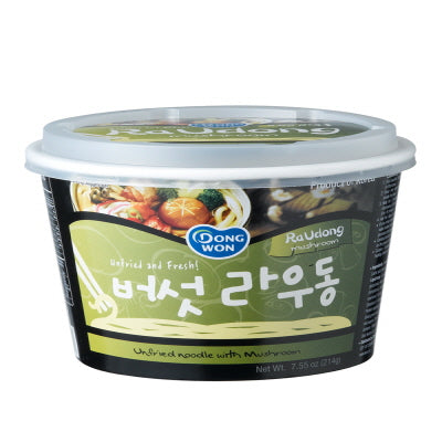 DW301 : 라우동 컵(버섯) : 3/6/214g : RA-UDONG(MUSHROOM)