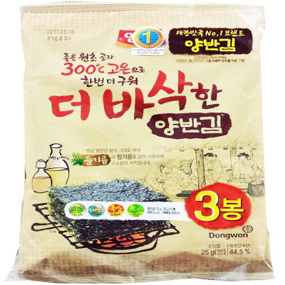 Crispy Laver 8/3/(5s)25g 더 바삭한김 (전장)