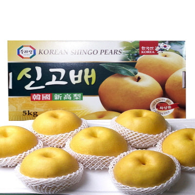 Poire Singo coréenne (5kg) 8p 아시안 신고배