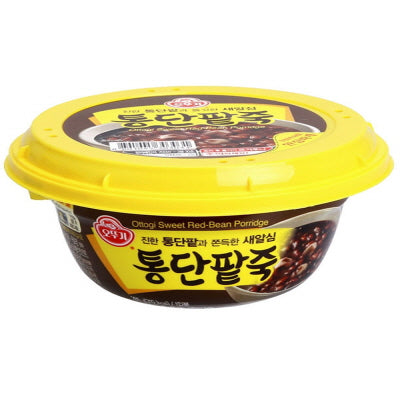 Porridge sucré aux haricots rouges 12/285g 통 단팥죽