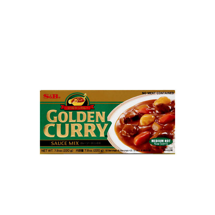 Golden Curry Med Hot 10/220g 골든카레(약간매운맛)