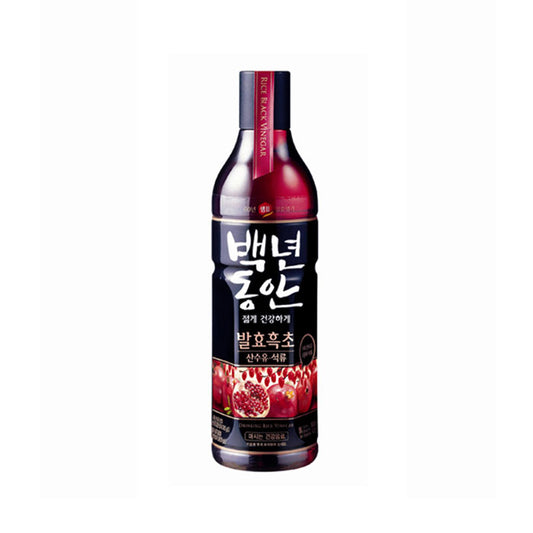 Black Vinegar (Pomegranate) 8/900ml 백년동안 흑초(산수유 석류)