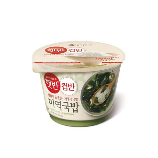 Cupbahn Rice+Seaweed Soup 18/165g 햇반컵반(미역 국밥)