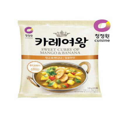 Curry Qeen (Mangue+Banane) 16/108g 카레여왕 망고&amp;바나나