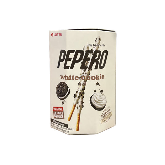 Pepero (Biscuits Blancs) (M) 9/128g 빼빼로(화이트쿠키 멀티)