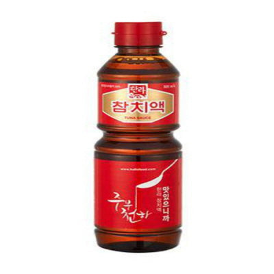 ST101 참치액 : 15/500ml : HALLA FOOD TUNA FISH SAUCE